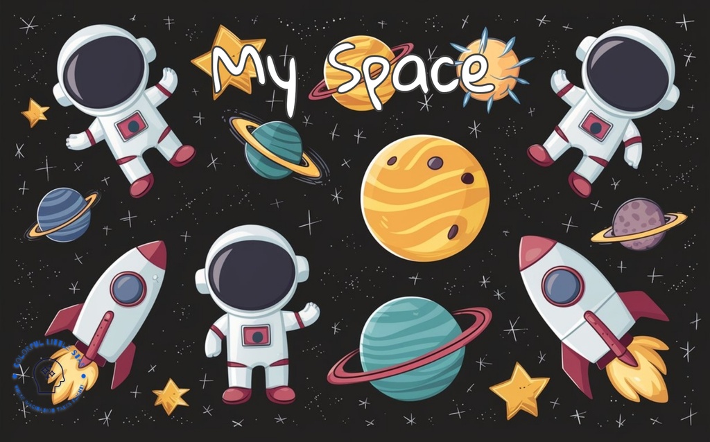 "My space"  24-piece Jigsaw puzzle | Colorful Little Star
